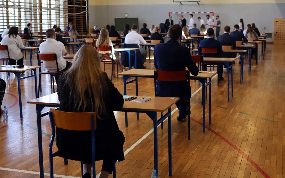 Uczeń zdający egzamin maturalny