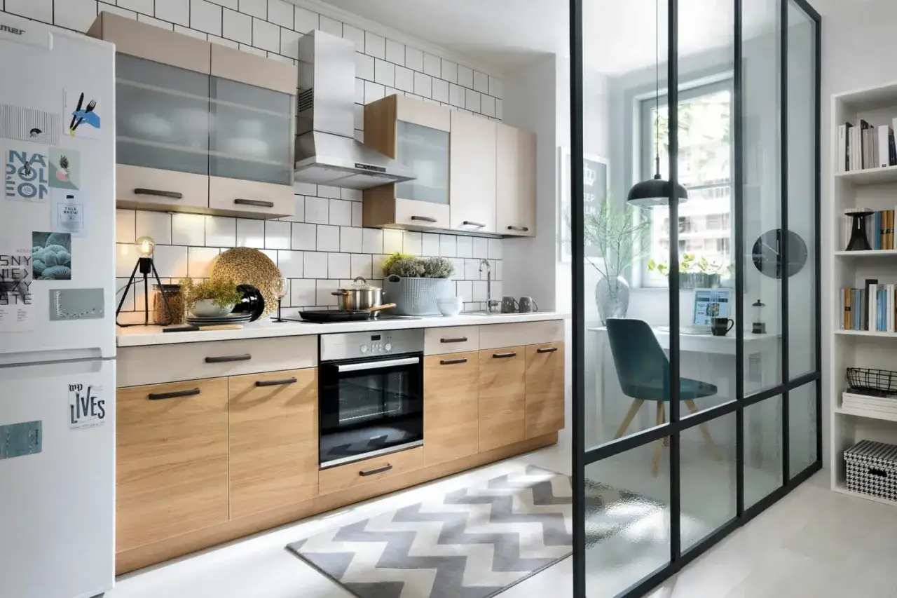 kuchnia szkło hartowane aranżacje