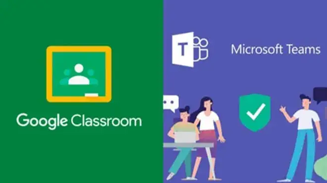 Platformy do nauczania zdalnego Google Classroom i Microsoft Teams