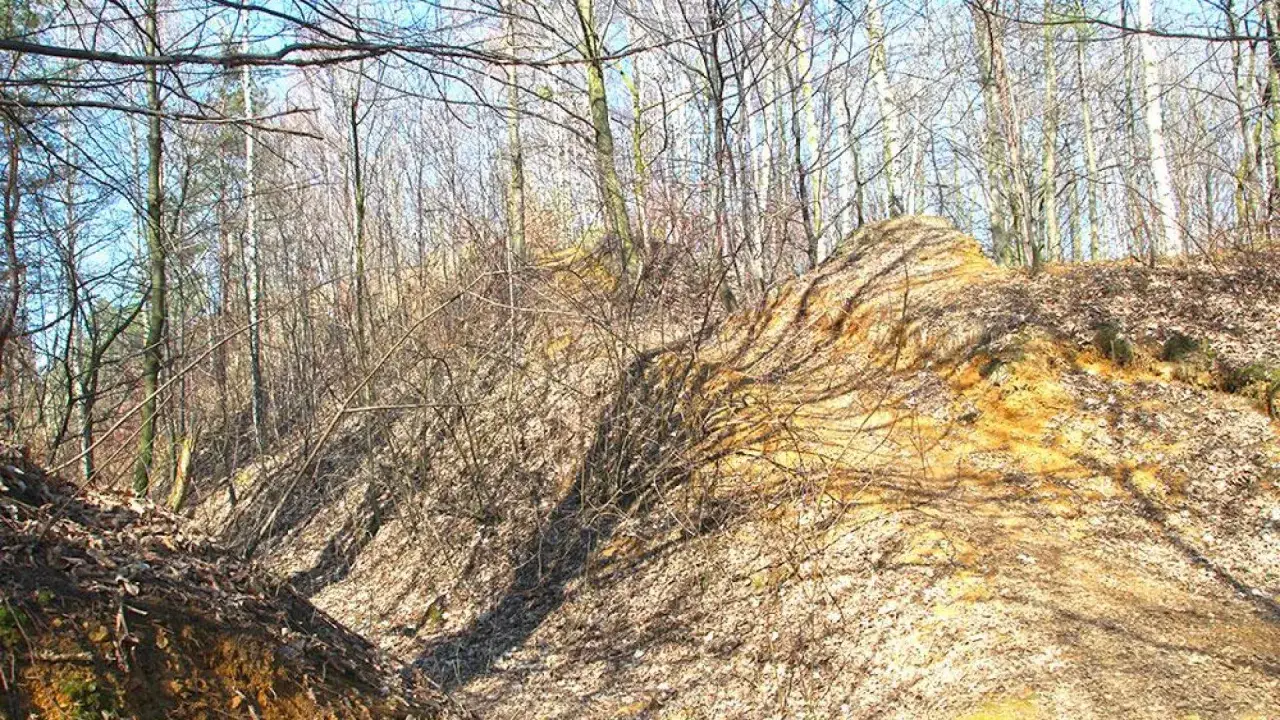 Suchogórski Labirynt Skalny wąwóz