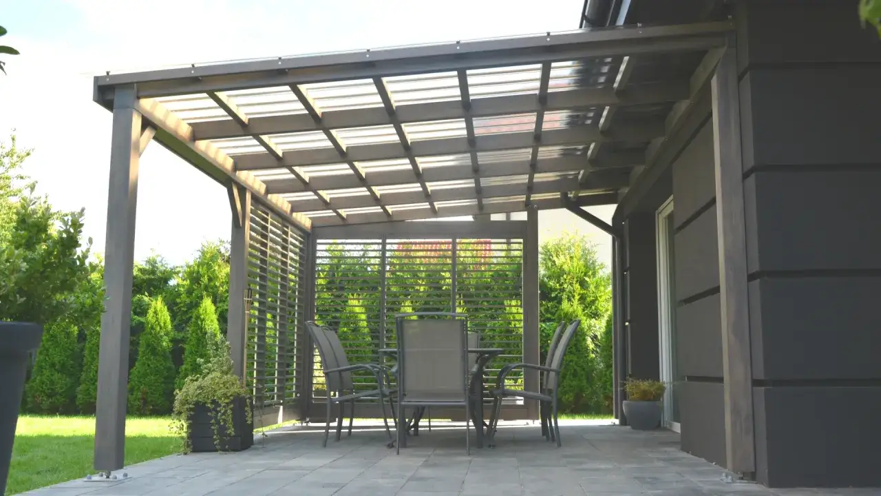 Zadaszenie tarasu poliwęglanowe estetyka