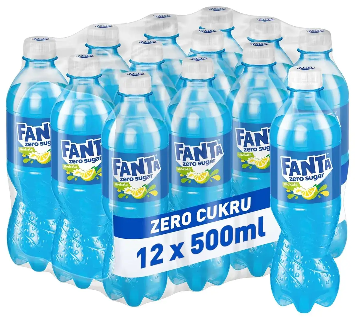 niebieska fanta w sklepie