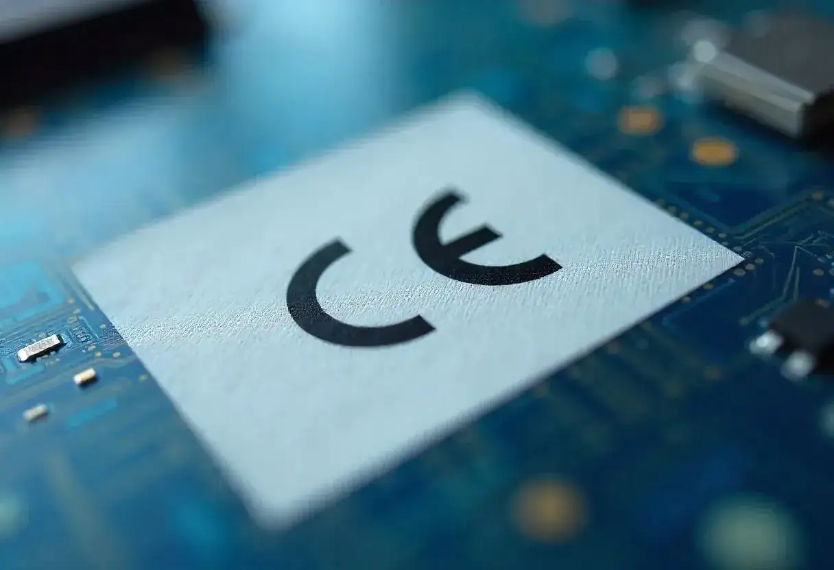 oznaczenie CE na produkcie elektronicznym