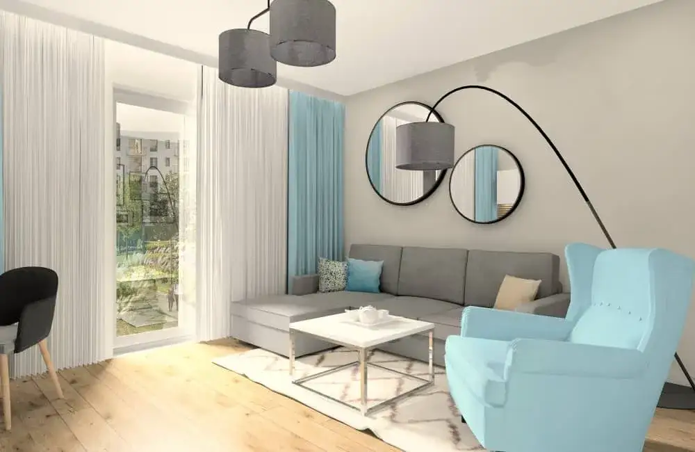 mały salon w bloku inspiracje