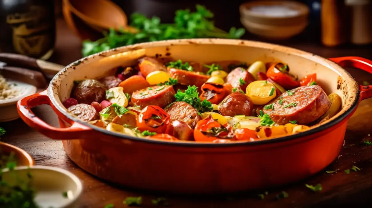 Dania i przepisy z kiełbasą - pomysły na potrawy z kiełbasą