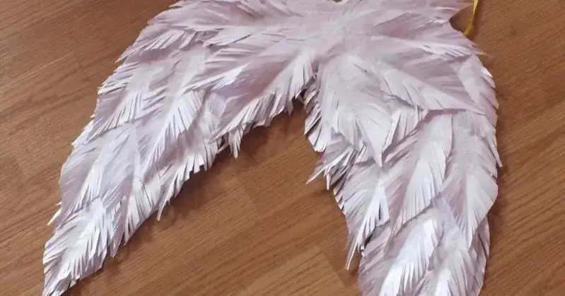 różne style skrzydeł aniołka DIY