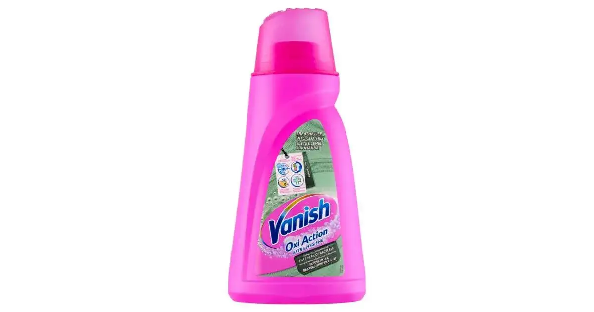 Vanish Oxi Action rodzaje produktów proszek żel spray