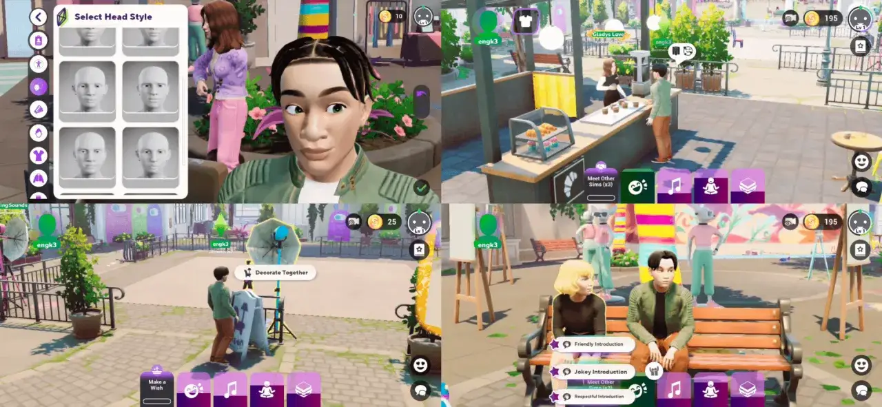 Tworzenie postaci w The Sims 5 kiedy? Zobacz, jak łatwo można spersonalizować wygląd sima, wybierając spośr&oacute;d wielu opcji.