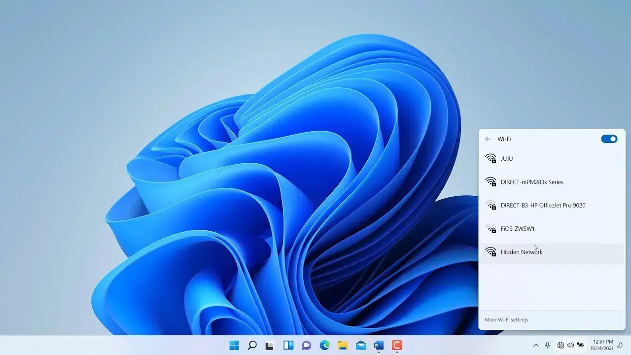 Jak włączyć wifi w Windows 11 Centrum akcji