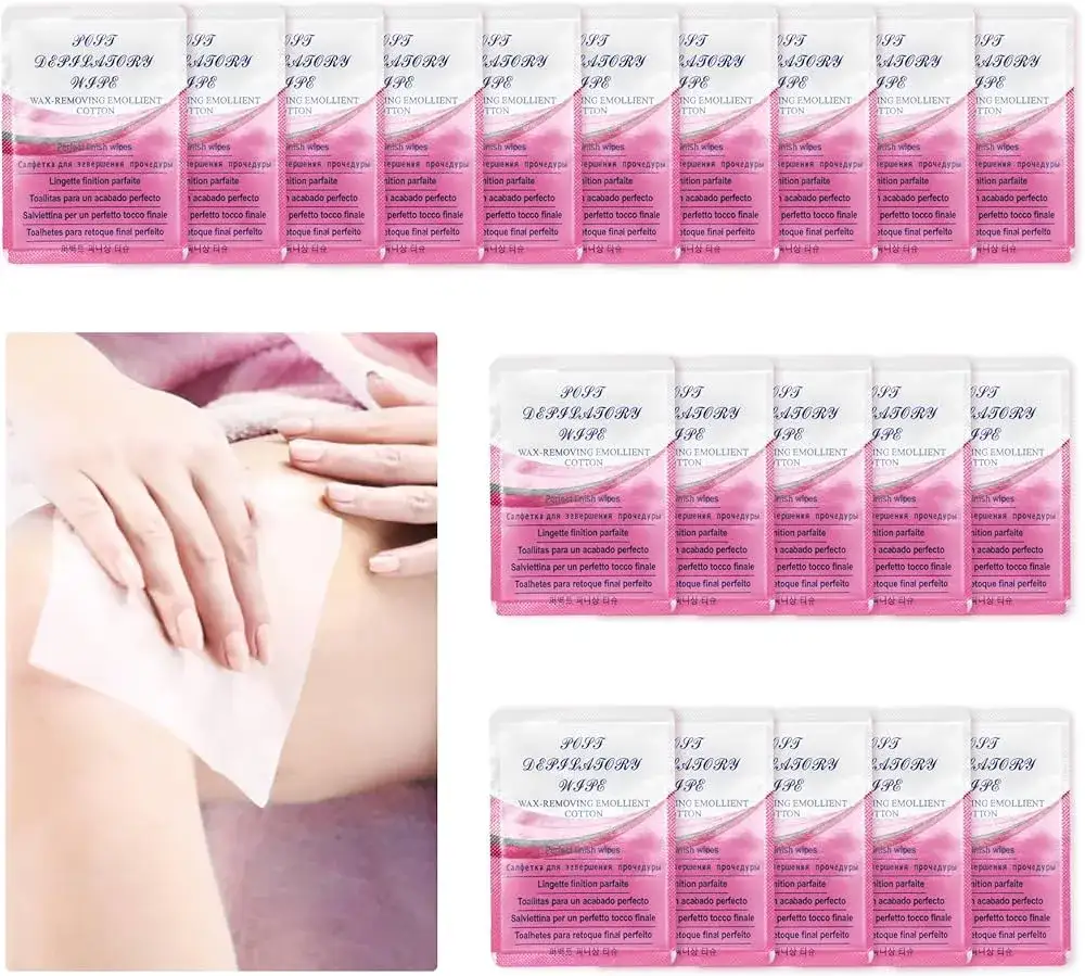 oliwka po depilacji chusteczki do usuwania wosku