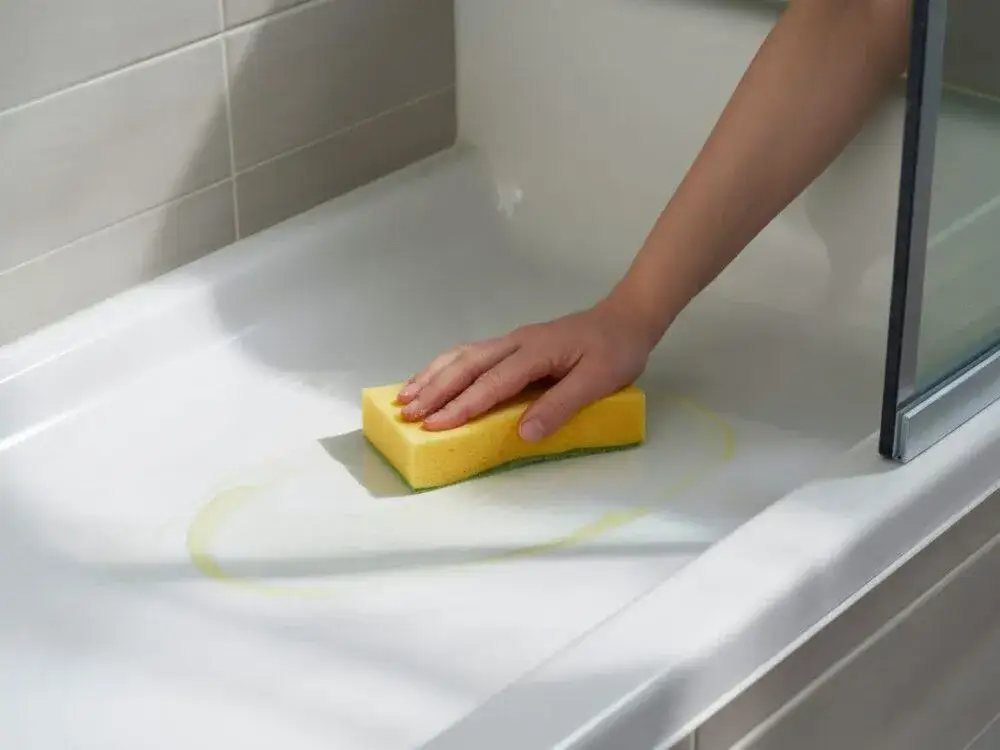 czyszczenie brodzika przed naprawą