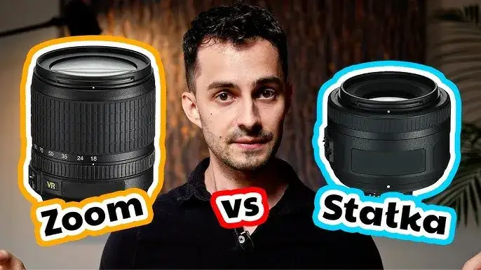 obiektyw kitowy vs jasna stałka