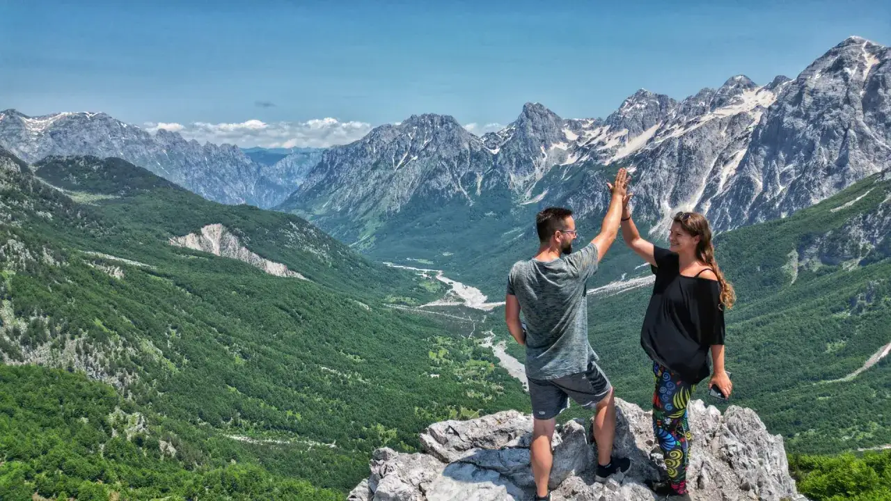 Alpy Albańskie trekking szlak Theth Valbona