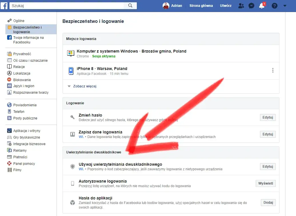 interfejs facebook.com/hacked, odzyskiwanie konta