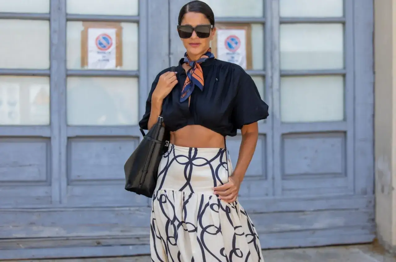 jak nosić top z apaszki r&oacute;żne style