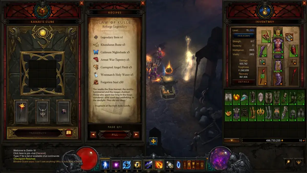 Diablo 3 Pierścień Łamigłówki w Kostce Kanaiego