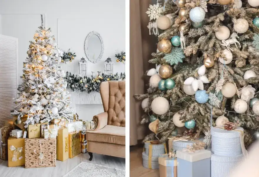 r&oacute;żne style i terminy dekoracji świątecznych