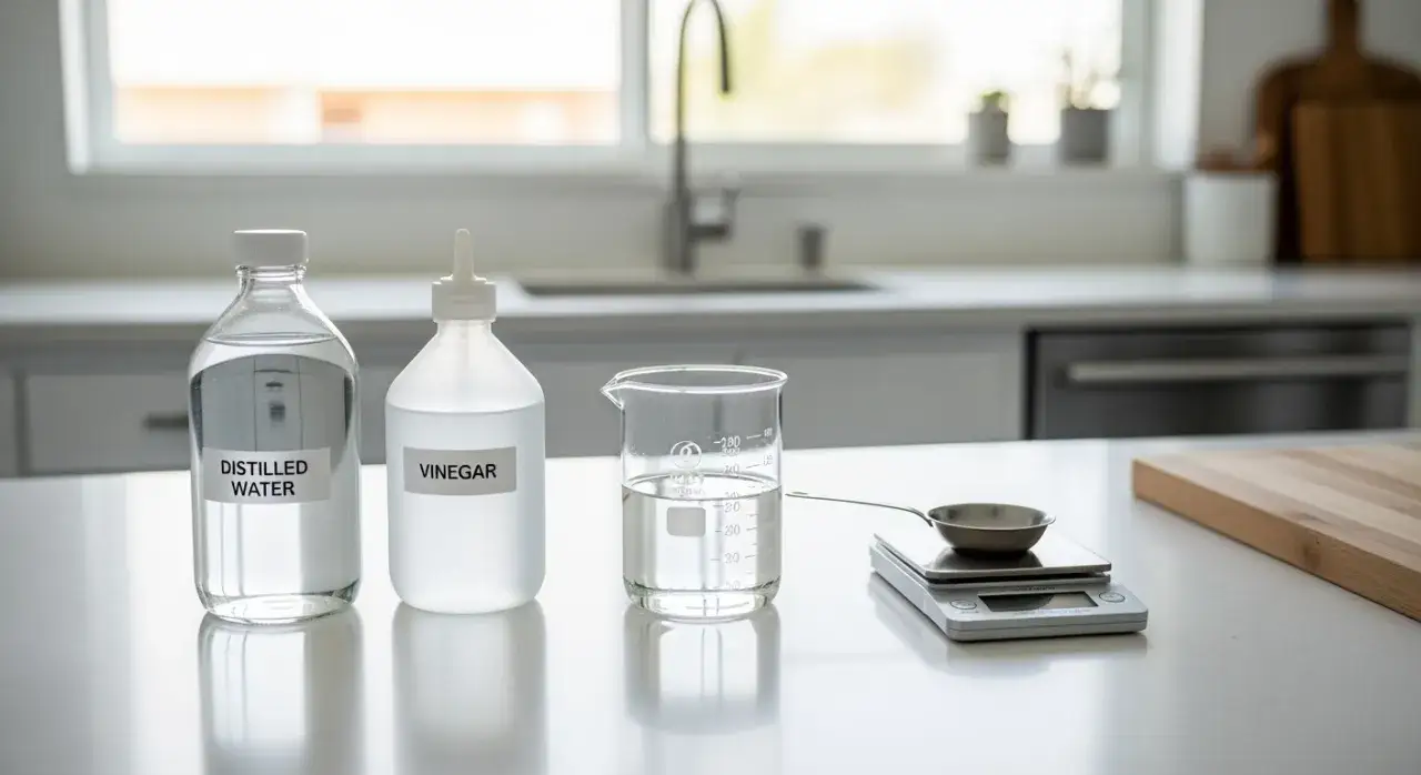 domowe płyny do myjki ultradźwiękowej składniki