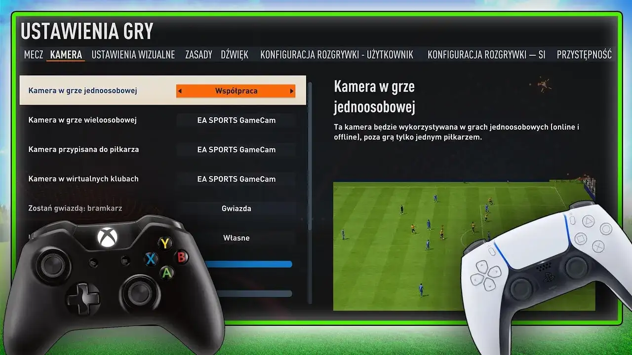 FIFA 23 bramkarz sterowanie kontroler