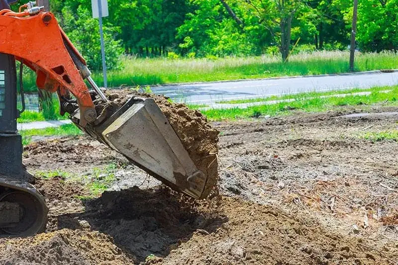 Podniesienie terenu działki bez pozwolenia schemat