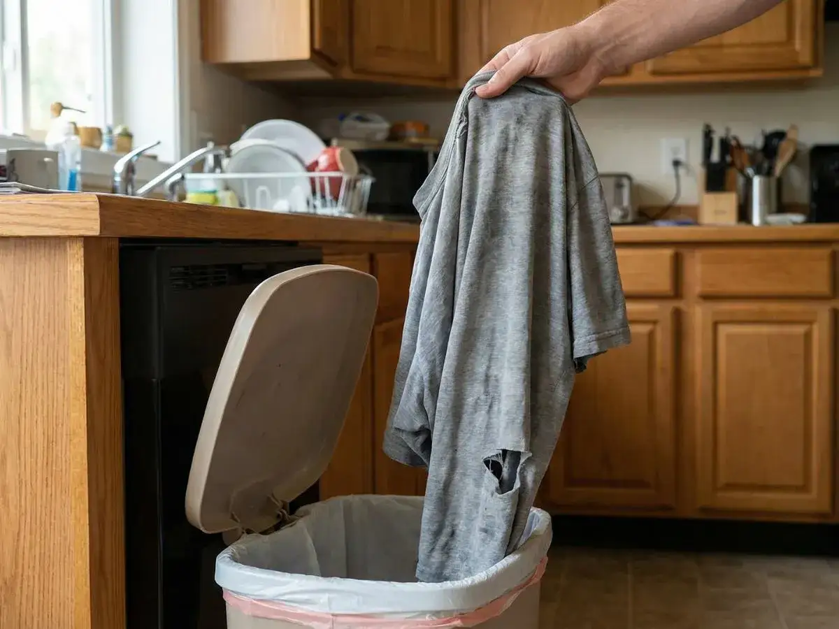 Jak ocenić stan ubrań przed wyrzuceniem