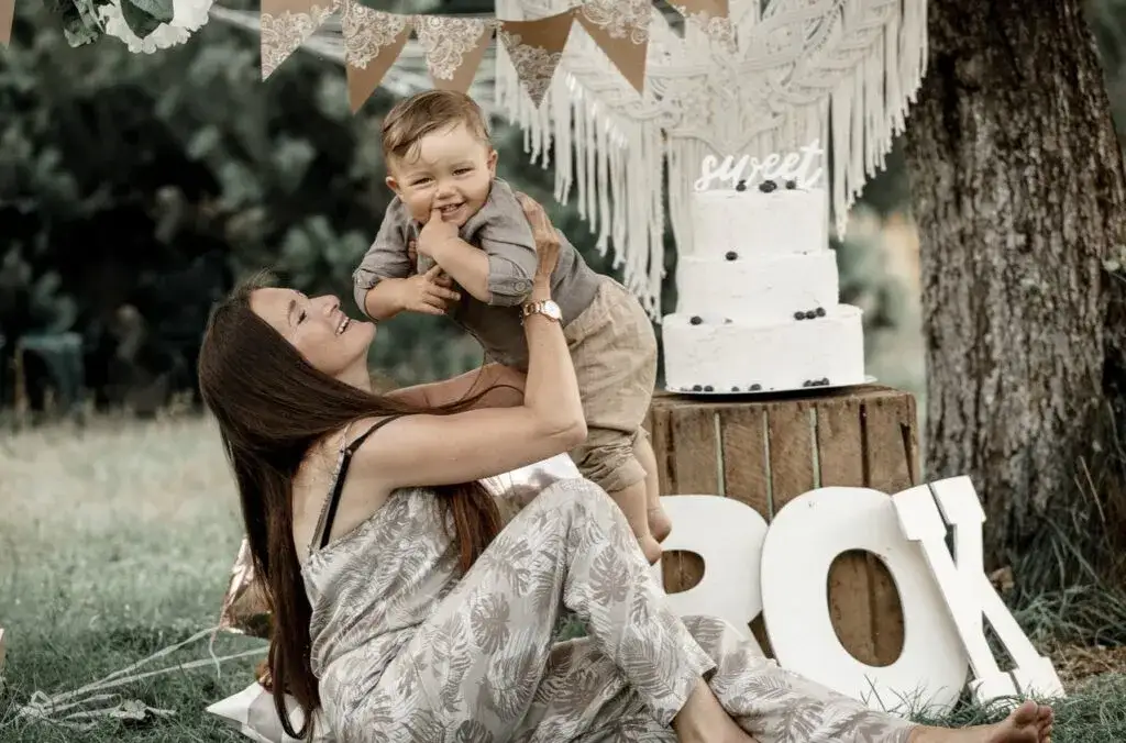 stylizacja na roczek dla dziewczynki sesja zdjęciowa w stylu boho