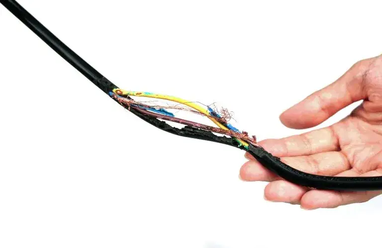 przegrzany kabel spawalniczy uszkodzona izolacja