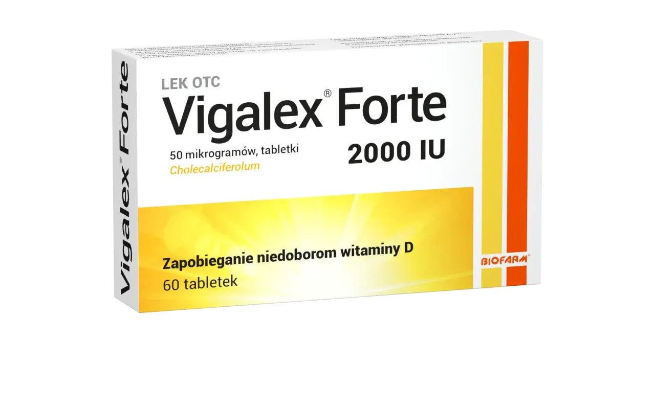 Vigalex Forte opakowanie lek OTC