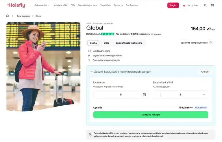 wi-fi na promie pakiet