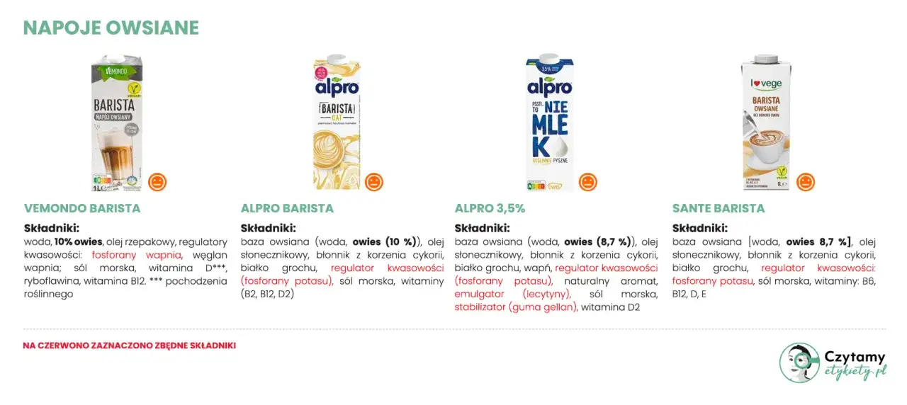 domowy nap&oacute;j owsiany składniki i sprzęt