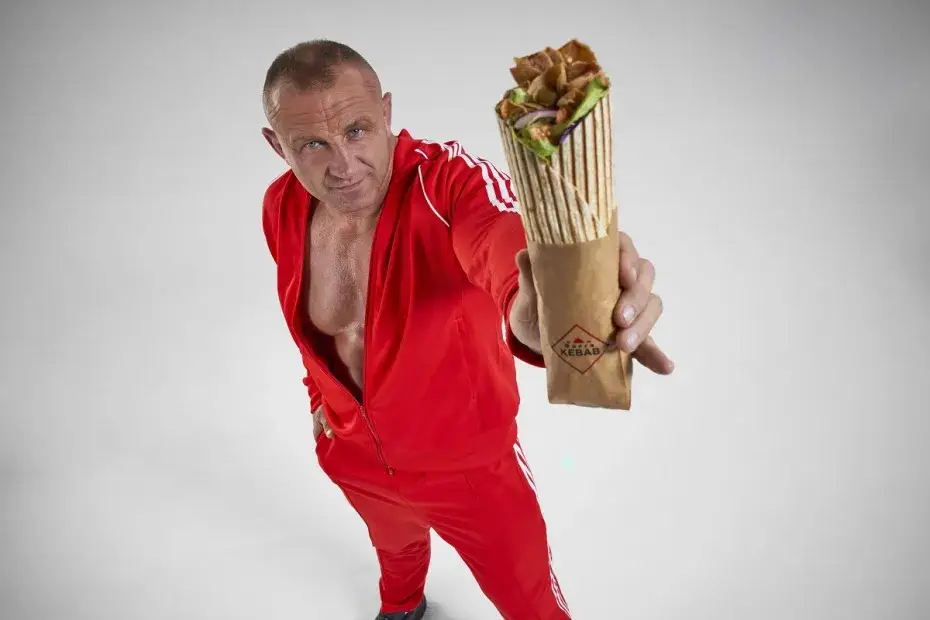 Mariusz Pudzianowski Bafra Kebab reklama