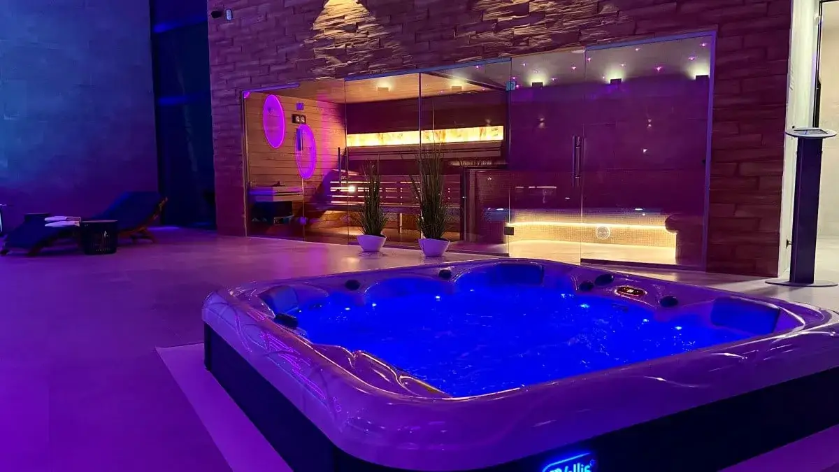 strefa wellness sauna jacuzzi ruda śląska