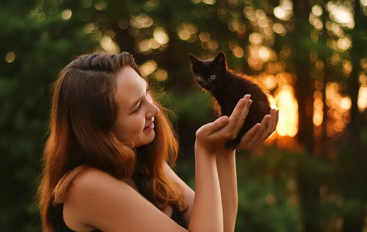 zdjęcie portretowe z efektem bokeh
