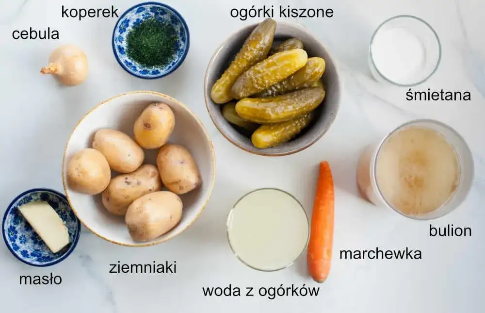 zupa ogórkowa zdrowe składniki