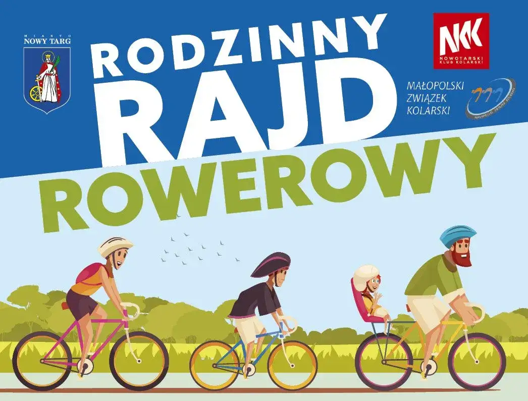 rodzinny rajd rowerowy