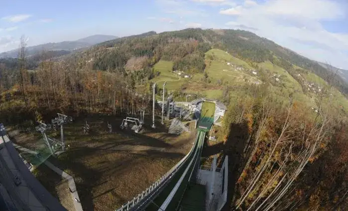 Skocznia Adama Małysza Wisła-Malinka panorama