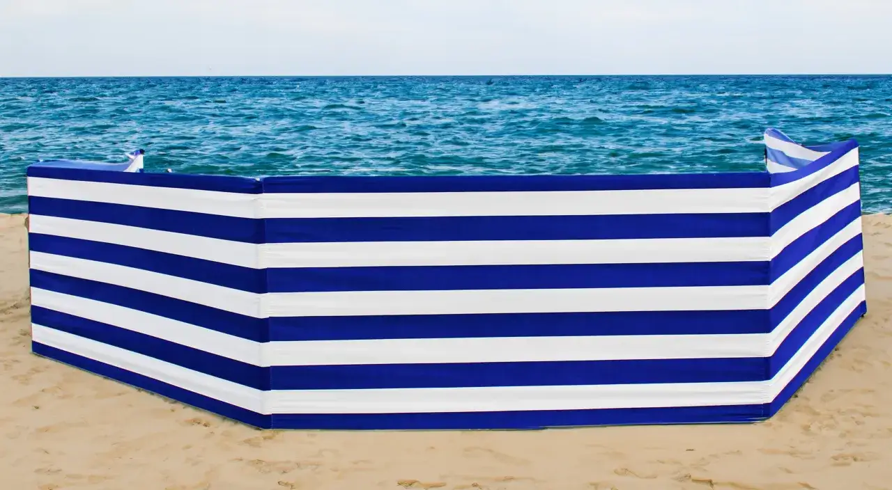 akcesoria plażowe maj Bałtyk parawan