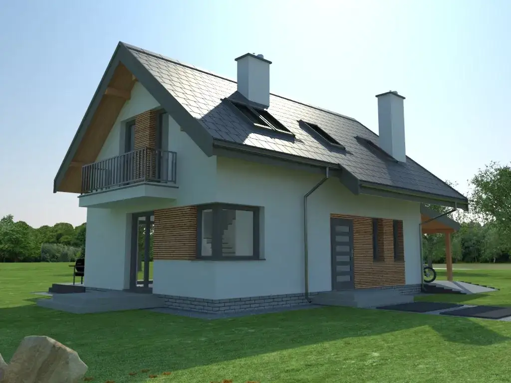 projekt domu 70m2 na zgłoszenie