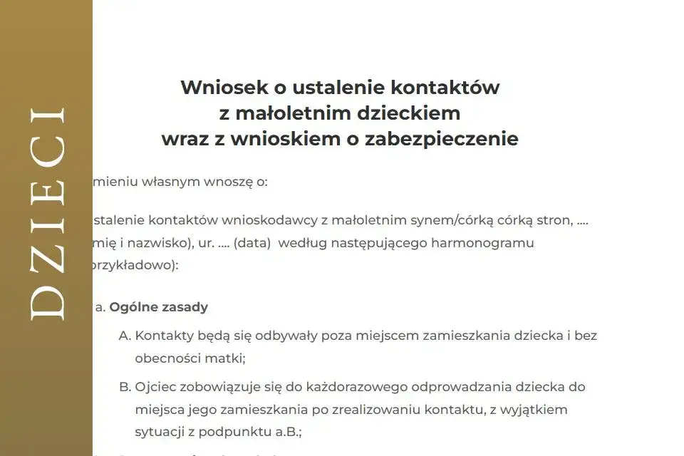 Zdjęcie Jak egzekwować kontakty z dzieckiem i uniknąć trudności prawnych