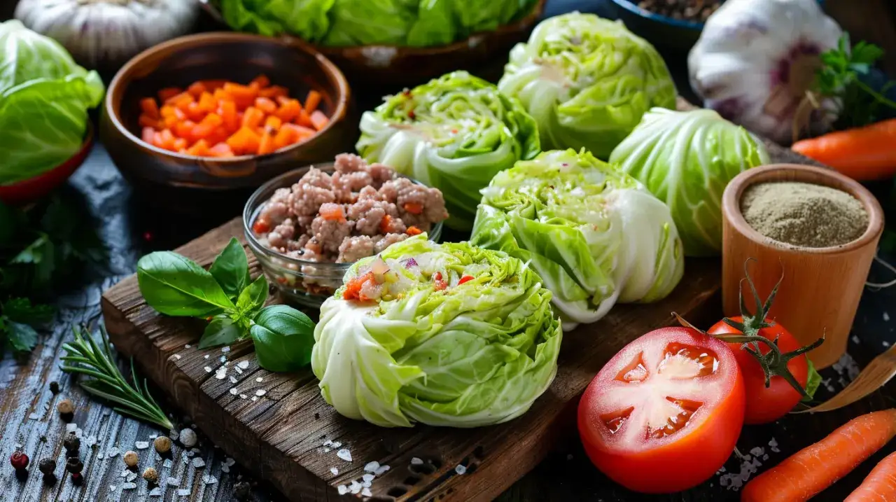 Zdjęcie Proporcje do gołąbków: ryż, mięso, warzywa, przyprawy