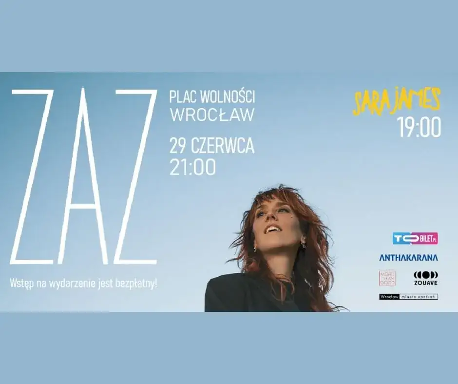 Zdjęcie Zaz w Polsce - Kiedy odbywają się nadchodzące koncerty i bilety?