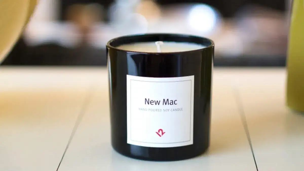 Zdjęcie Świeczka o zapachu nowego maca – poczuj magię świeżości Apple