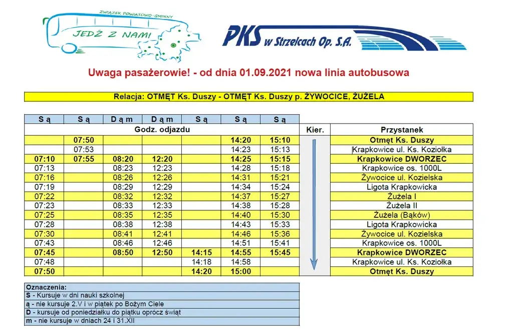 Zdjęcie Rozkład jazdy 31 bis - Sprawdź, kiedy nie przegapisz autobusu