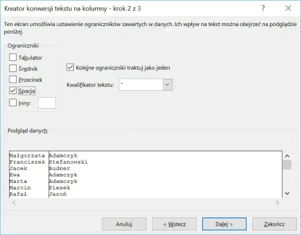 Zdjęcie Jak podzielić tabelę w Excelu: 4 skuteczne metody krok po kroku