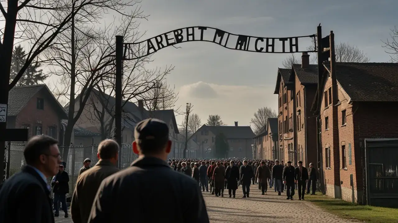 Zdjęcie Ilu turystów rocznie odwiedza Auschwitz? Liczby, które zaskakują