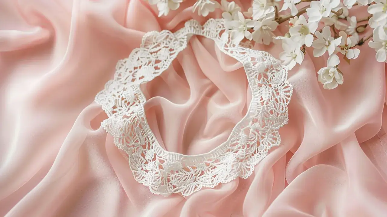 Zdjęcie Koronkowy kołnierz - subtelny detal dodający uroku każdej stylizacji