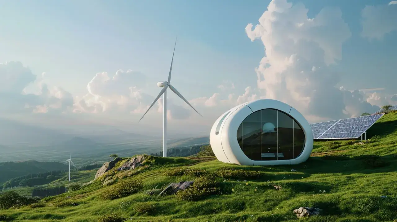 Zdjęcie Wiatrak elektrownia – Domowe systemy i montaż elektrowni wiatrowej