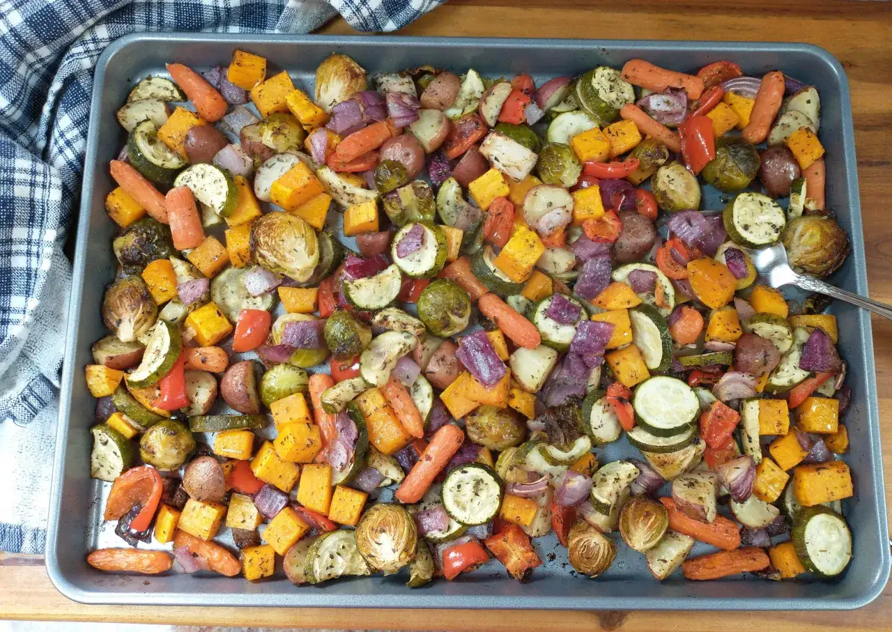 Warzywa pieczone z octem balsamicznym