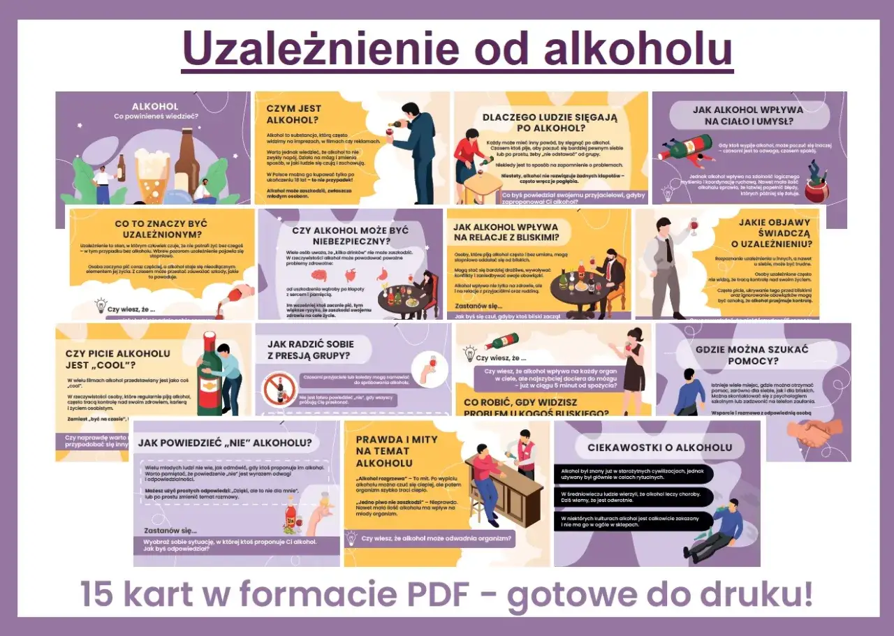 różne wzorce picia alkoholu uzależnienie