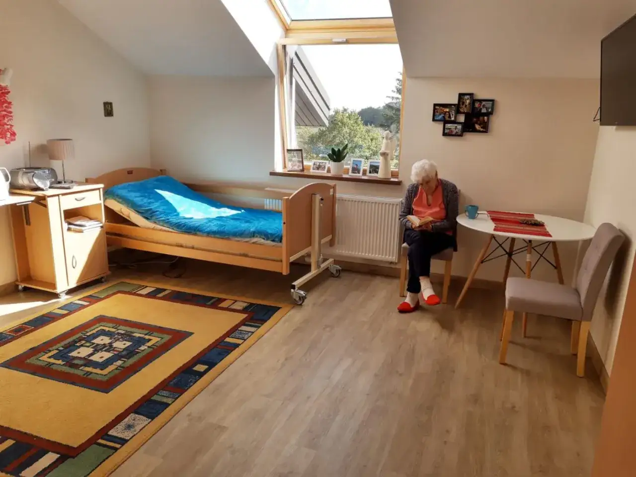 Dom Seniora Na Wzgórzu sala rehabilitacyjna